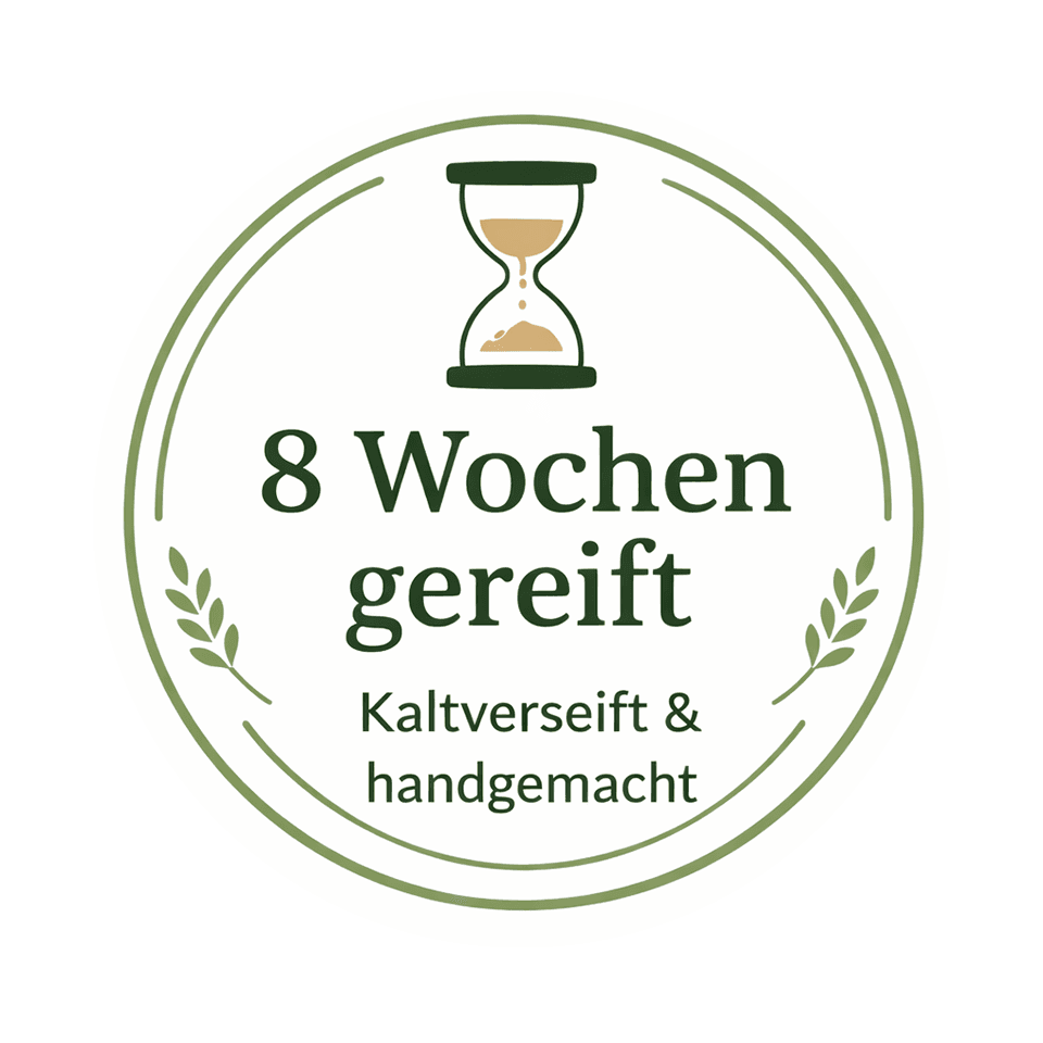 8 Wochen gereift - Kaltverseift & handgemacht